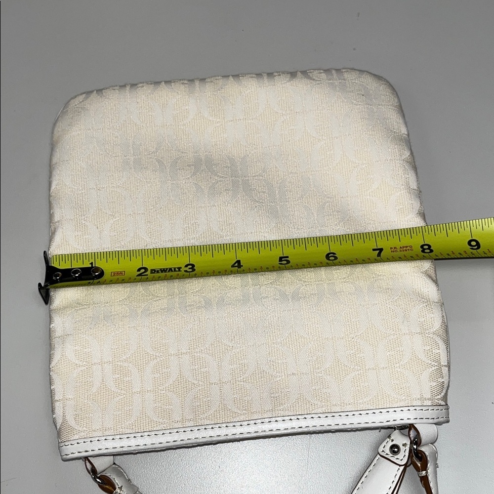 Fossil Cream/Tan Crossbody Bag with Front Buckle - Picture 8 of 13